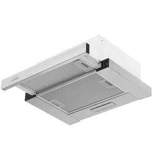 Вытяжка Elikor Интегра GLASS 45Н-400-В2Д КВ II М-400-45-247 нерж./стекло белое