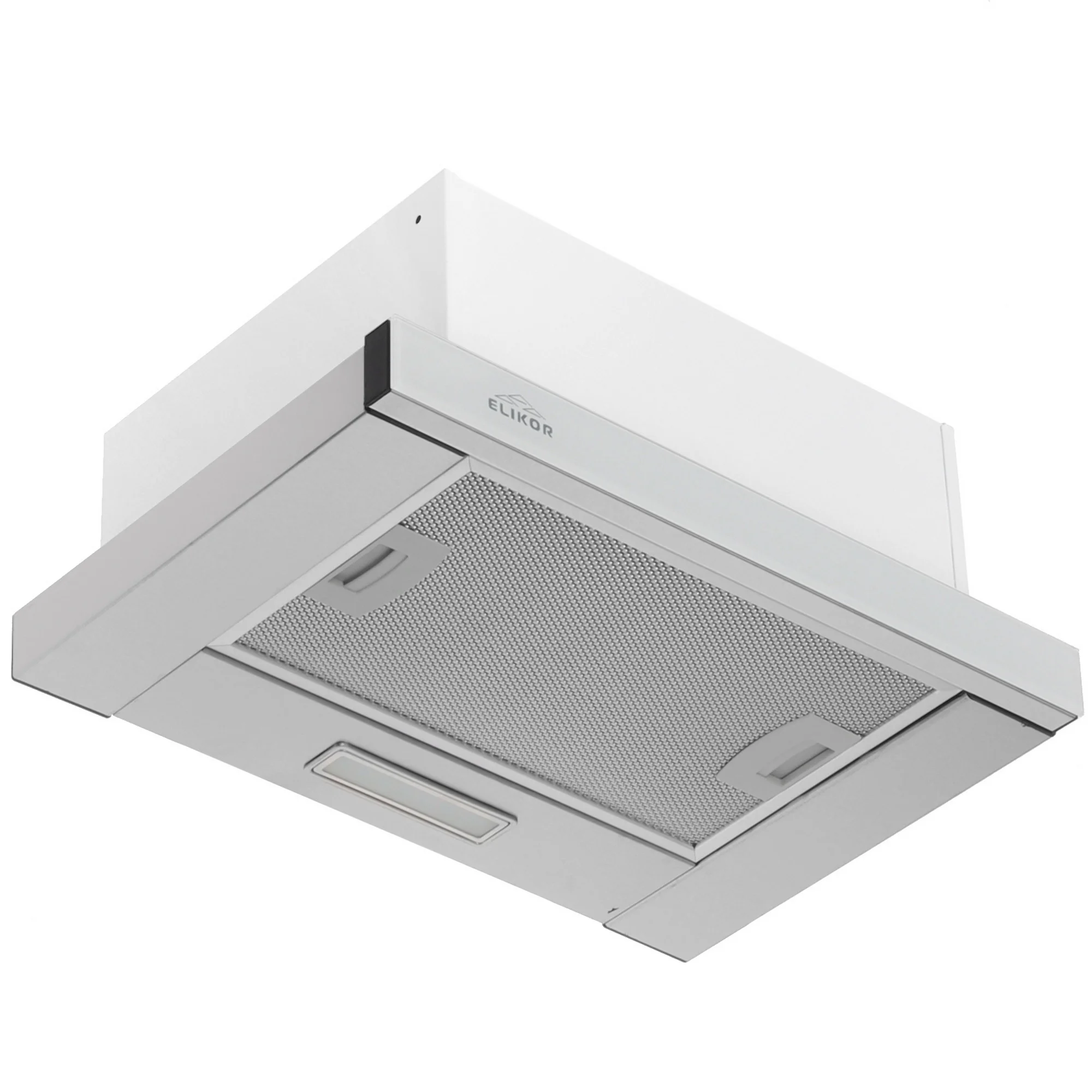 Вытяжка Elikor Интегра GLASS 45Н-400-В2Д КВ II М-400-45-247 нерж./стекло белое