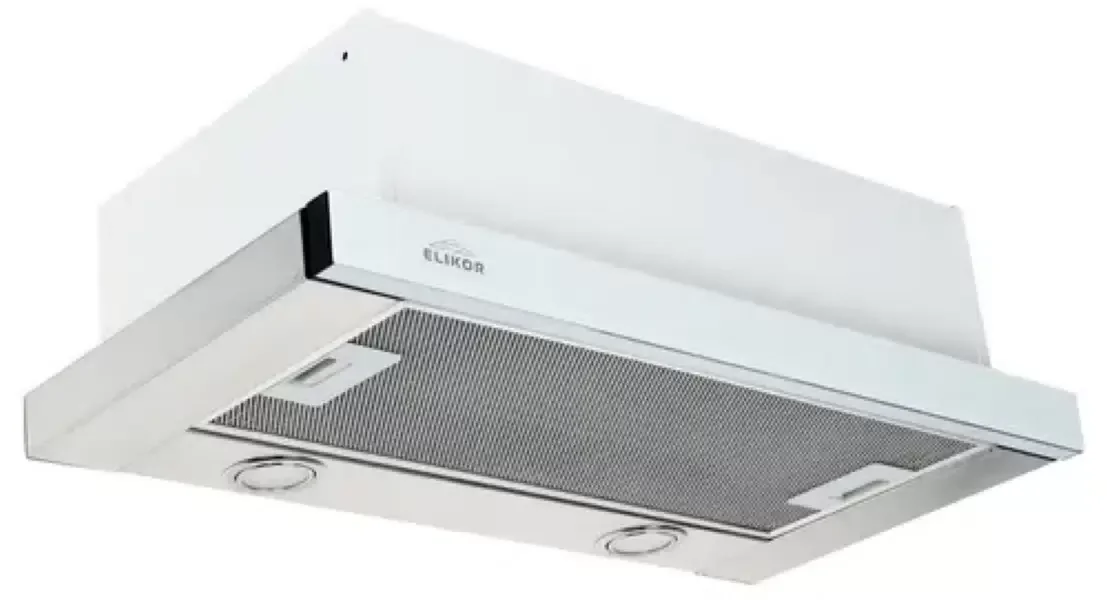 Вытяжка Elikor Интегра GLASS 60Н-400-В2Д нерж/стекло белое 940981