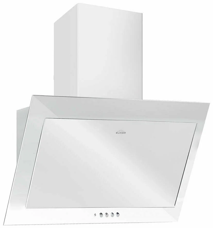Вытяжка Elikor Коралл 60П-430-К3Д КВ II М-430-60-569 белый/белое.стекло