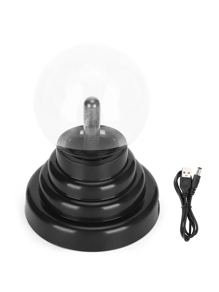 Светильник-плазма "Шар" (USB 0,85м), L12,5 W12,5 H20,5 см