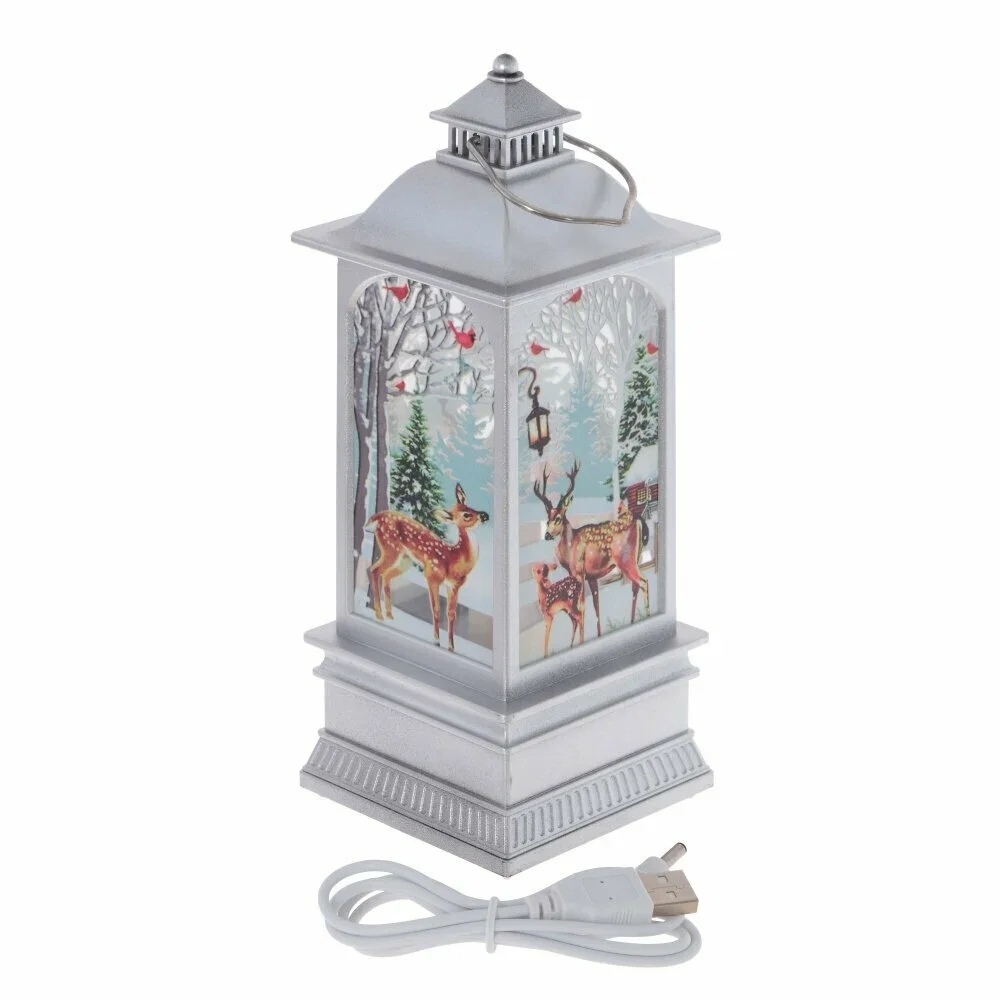 Светильник декоративный (2xААА н/п), L15 W15 H20,5 см