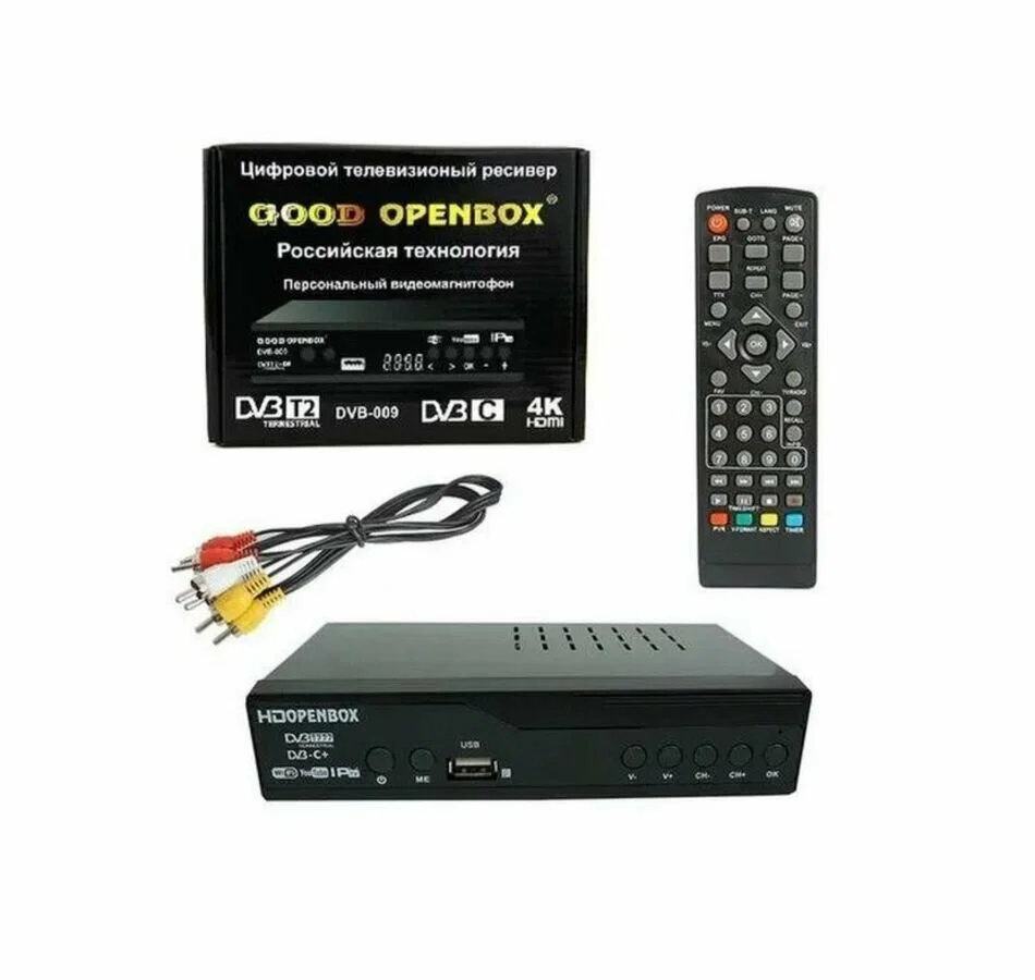 Телевизионные приставки DVB-T2 GOOD OPENBOX DVB-009 (AVL-1509)