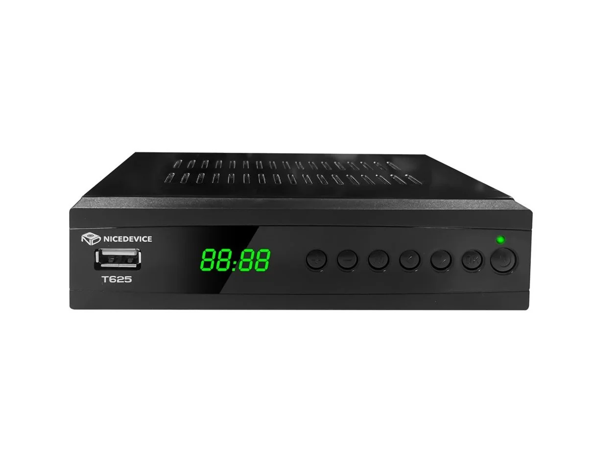 Телевизионные приставки DVB-T2 NICEDEVICE IPTV T625 (ОЗУ DDR 64Mb, DDR-2 512Mb.YouTube 1080i/1080р