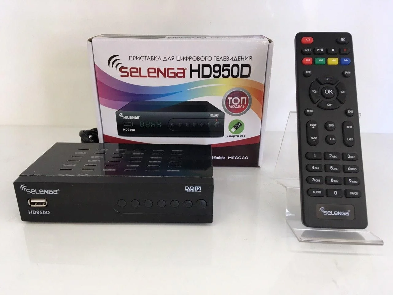 Телевизионная приставка DVB-T2 SELENGA HD950D