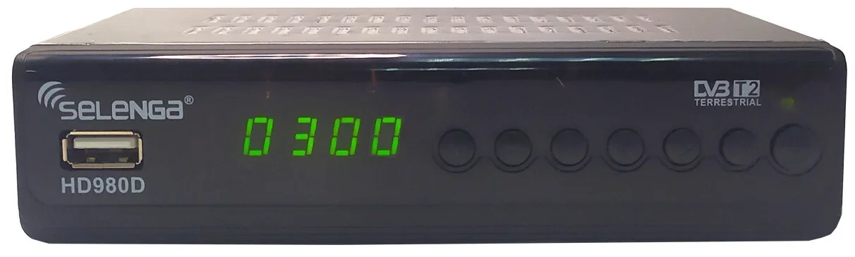 Телевизионная приставка DVB-T2 SELENGA HD980D