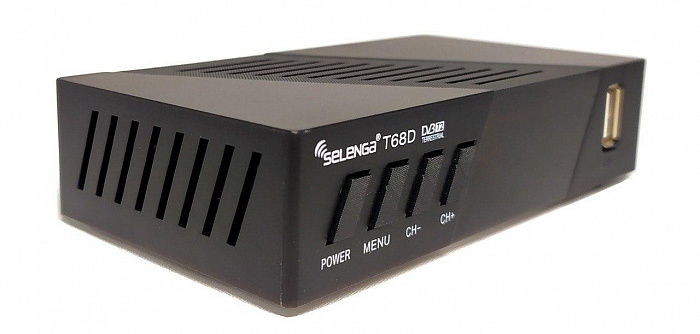 Телевизионная приставка DVB-T2 SELENGA T68D