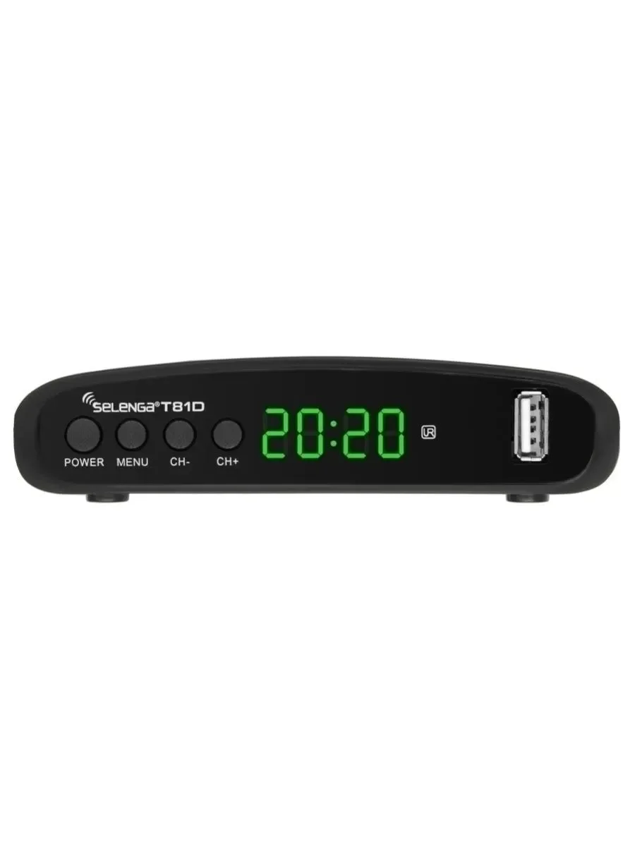 Телевизионная приставка DVB-T2 SELENGA T81D