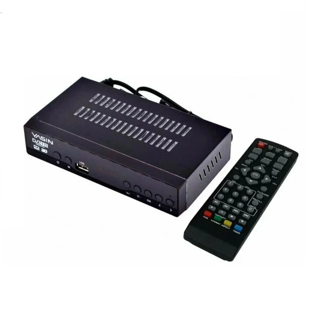 Телевизионные приставки DVB-T2 Yasin dvb T8000 дисплей, металл, кнопки !! 5шт -580р