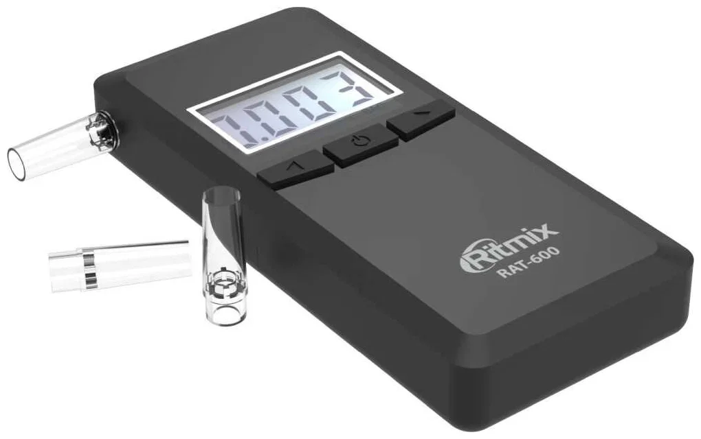 Алкотестер Ritmix RAT-600 электрохимический черный
