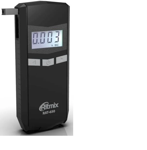 Алкотестер Ritmix RAT-650 электрохимический черный