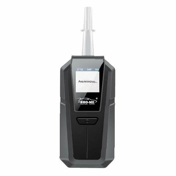 Алкотестер Sho-Me ALT-1000 полупроводниковый черный