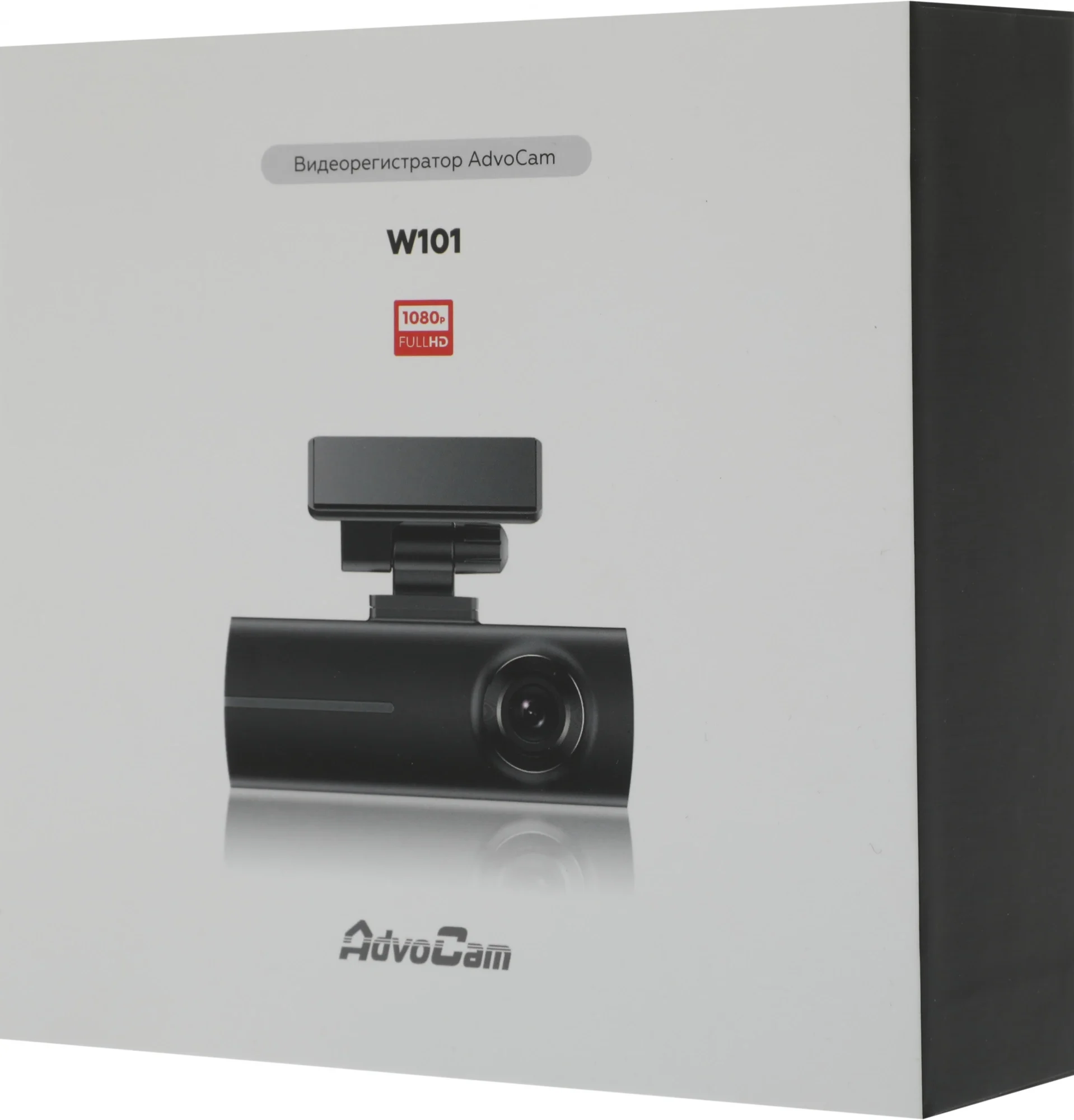 Видеорегистратор AdvoCam W101 черный 2Mpix 1080x1920 1080p 130гр. Hisilicon Hi3516E
