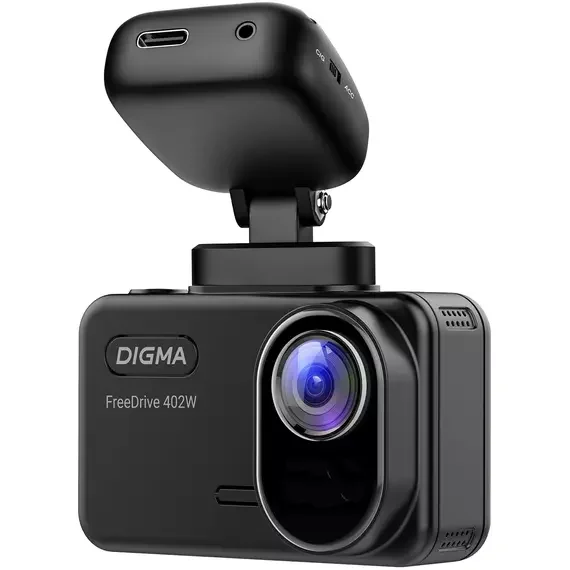 Видеорегистратор Digma FreeDrive 402W черный 4Mpix 2160x3840 1080p 170гр. SA 223