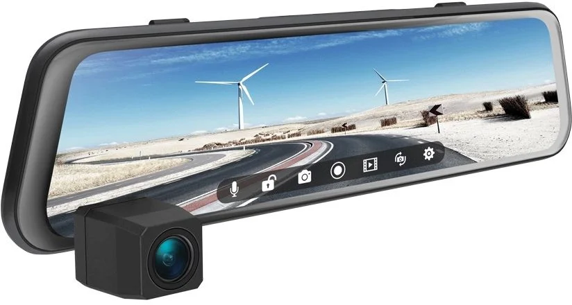 Видеорегистратор Neoline EasyDrive 2K Wi-Fi Dual черный 1440x2560 1440p 170гр.