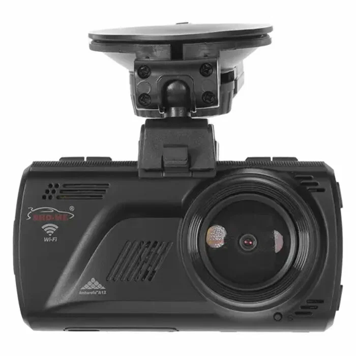 Видеорегистратор Sho-Me A12-GPS/GLONASS WI-FI черный 5Mpix 1296x2304 1296p 140гр. GPS Ambarella A12