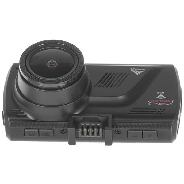 Видеорегистратор Sho-Me A12-GPS/GLONASS WI-FI черный 5Mpix 1296x2304 1296p 140гр. GPS Ambarella A12
