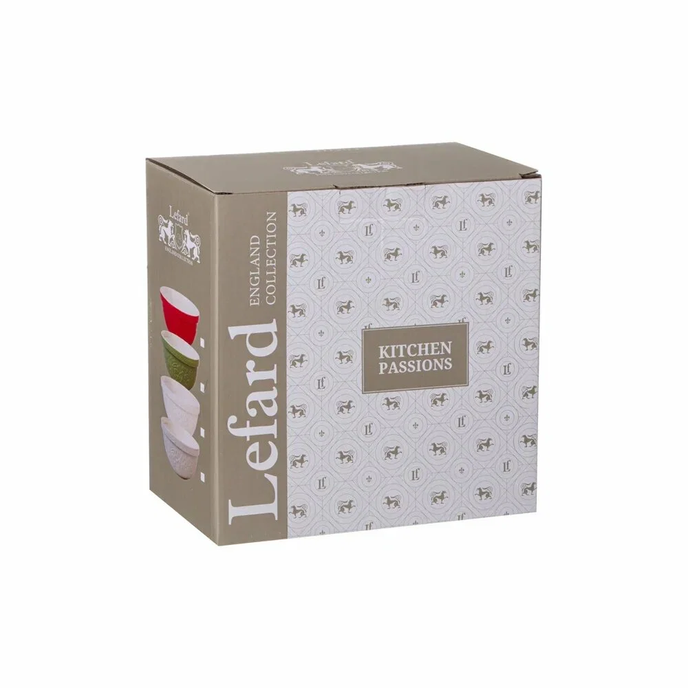 САЛАТНИК ДЛЯ СМЕШИВАНИЯ И СЕРВИРОВКИ LEFARD "KITCHEN PASSION" 20,50 СМ ЗЕЛЕНАЯ (КОР=8ШТ.)