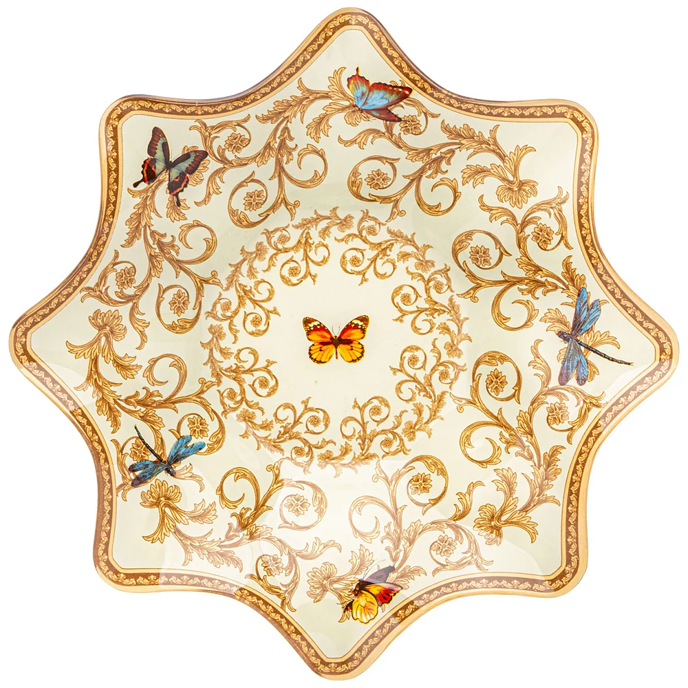 САЛАТНИК КОЛЛЕКЦИЯ "MONOGRAM" 29*29*5,3 СМ МАЛ. УП. = 4 ШТ. (МИН.ПАРТИЯ)