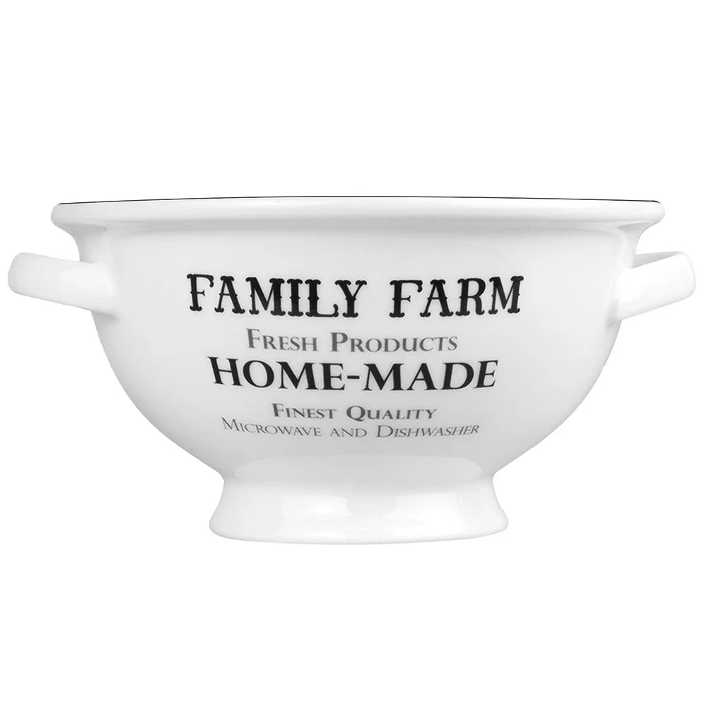 САЛАТНИК С РУЧКАМИ LEFARD "FAMILY FARM"  300 МЛ 14*12*6,5 СМ (КОР=32ШТ.)