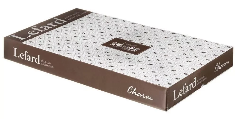 ПОДНОС LEFARD "CHARM" 46,5*26*5,5 СМ (С ЗОЛОТОЙ ЛИНИЕЙ)