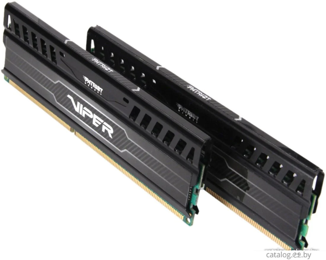 Оперативная память Patriot Viper 3, DDR3, 16GB (2x8 GB), 1866 MHz, CL10, DIMM, радиатор, черный