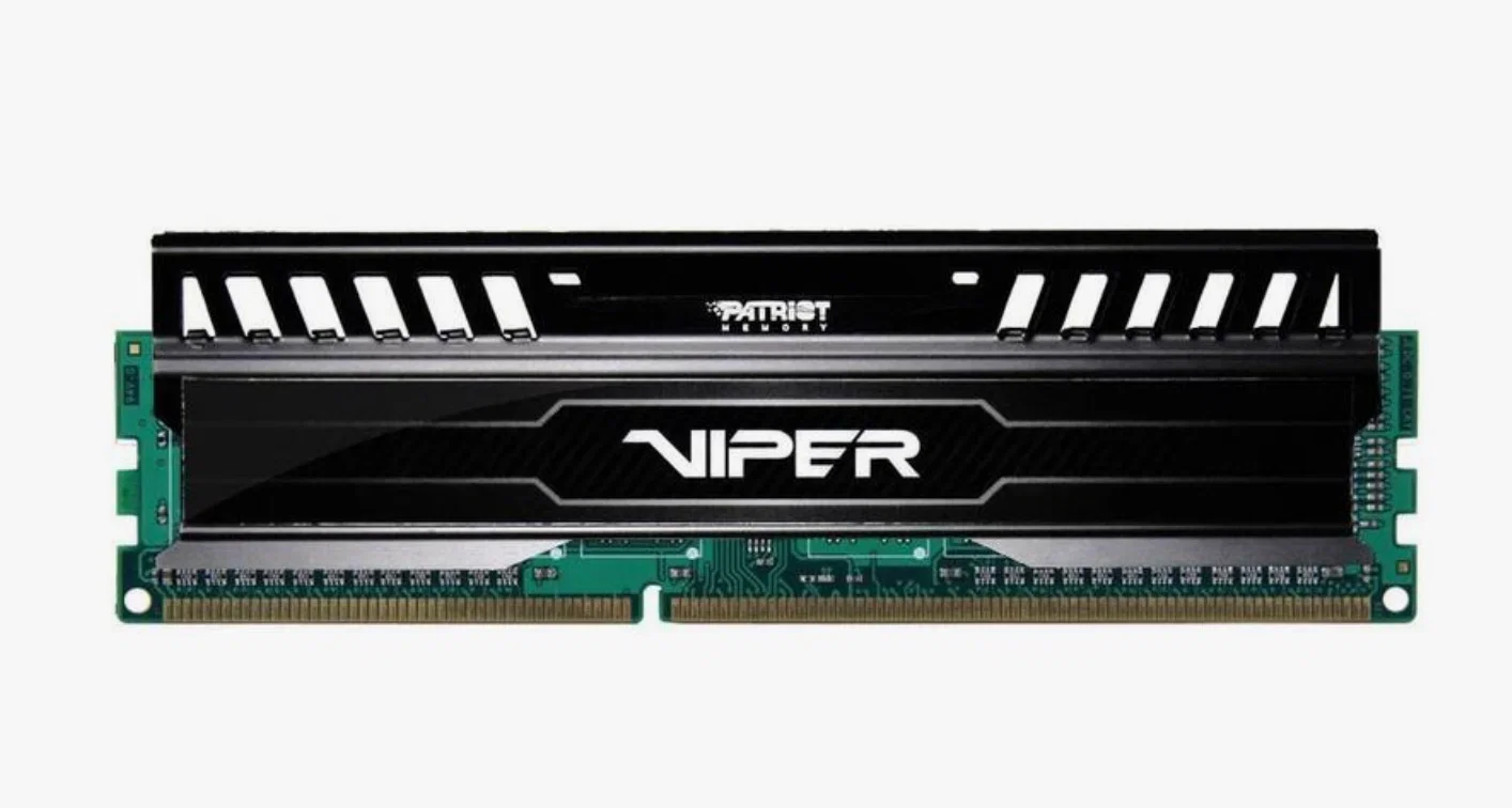 Оперативная память Patriot Viper 3, DDR3, 8GB (2x4 GB), 1600 MHz, CL9, DIMM, радиатор, черный