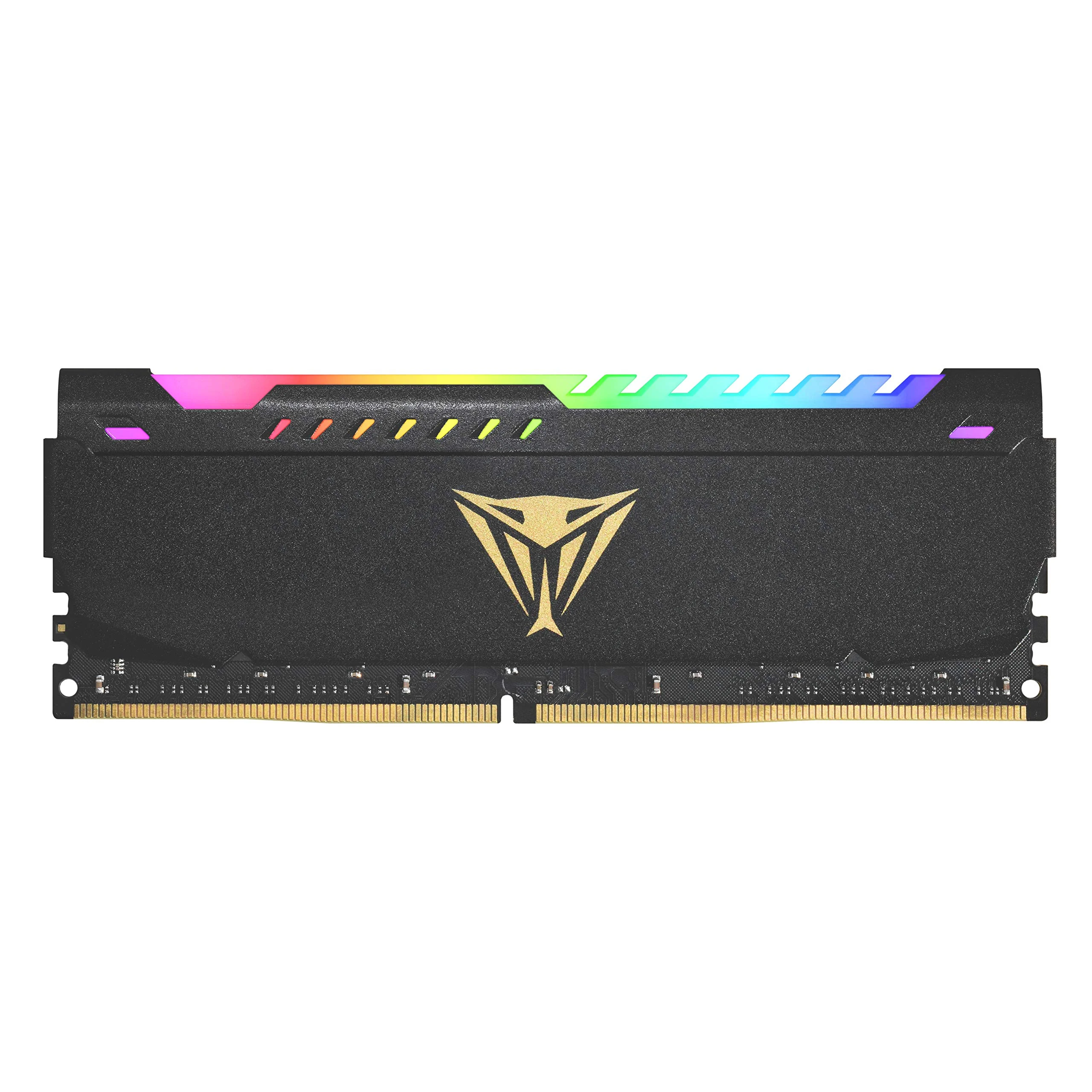 Оперативная память Patriot Viper Steel, DDR4, 16GB (1x16 GB), 3200 MHz, CL16, DIMM, радиатор, черный