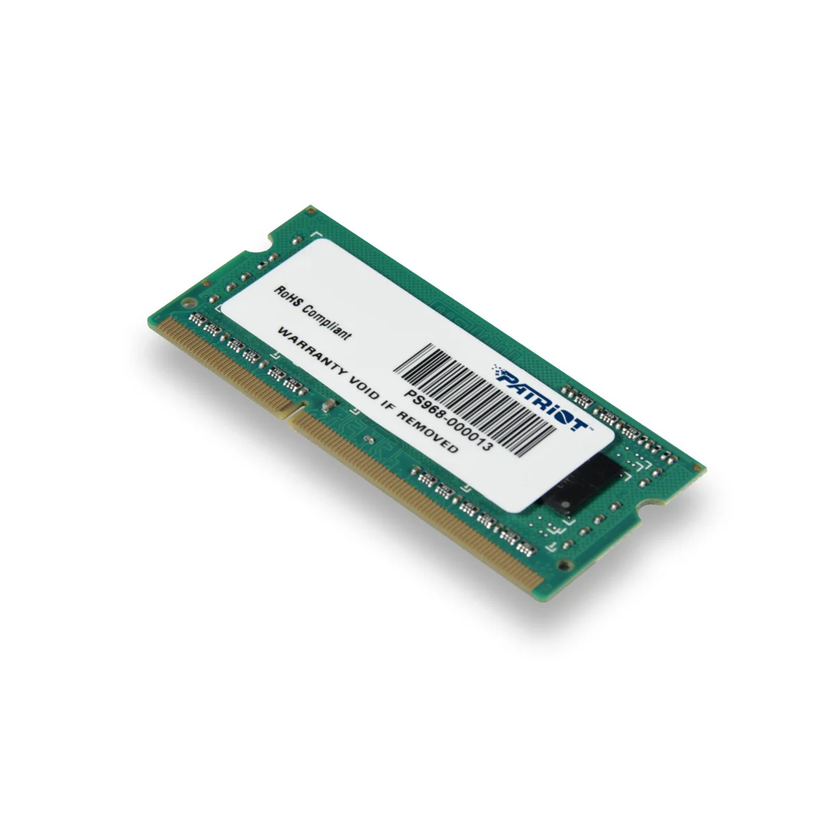 Оперативная память Patriot, DDR3, 4GB (1x4 GB), 1600 MHz, CL11, DIMM