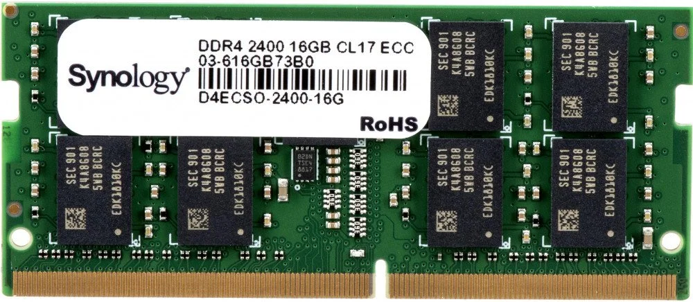 Оперативная память для СХД Synology, DIMM DDR4 16GB D4EC-2666-16G