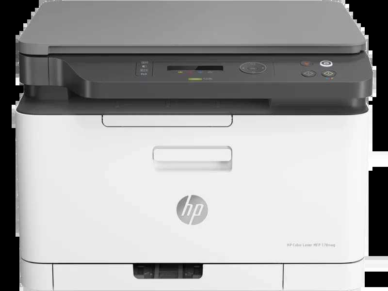 МФУ лазерное HP Color 178nw (4ZB96A), A4, цветной, печ. до 18 стр/мин. (ч/б) до 4 стр/мин. (цвет), 600 x 600 dpi, USB, RJ-45, Wi-Fi, Air Print, Mopria