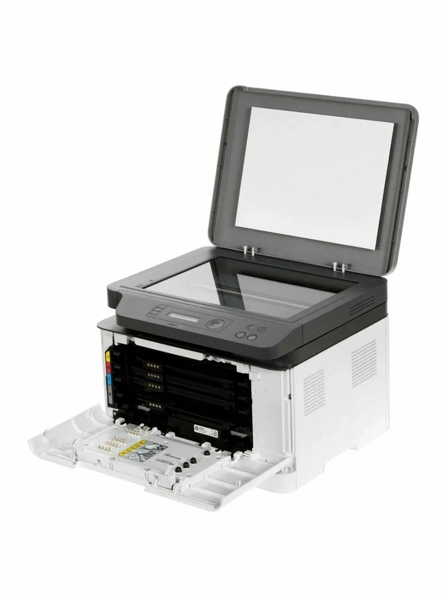 МФУ лазерное HP Color 178nw (4ZB96A), A4, цветной, печ. до 18 стр/мин. (ч/б) до 4 стр/мин. (цвет), 600 x 600 dpi, USB, RJ-45, Wi-Fi, Air Print, Mopria