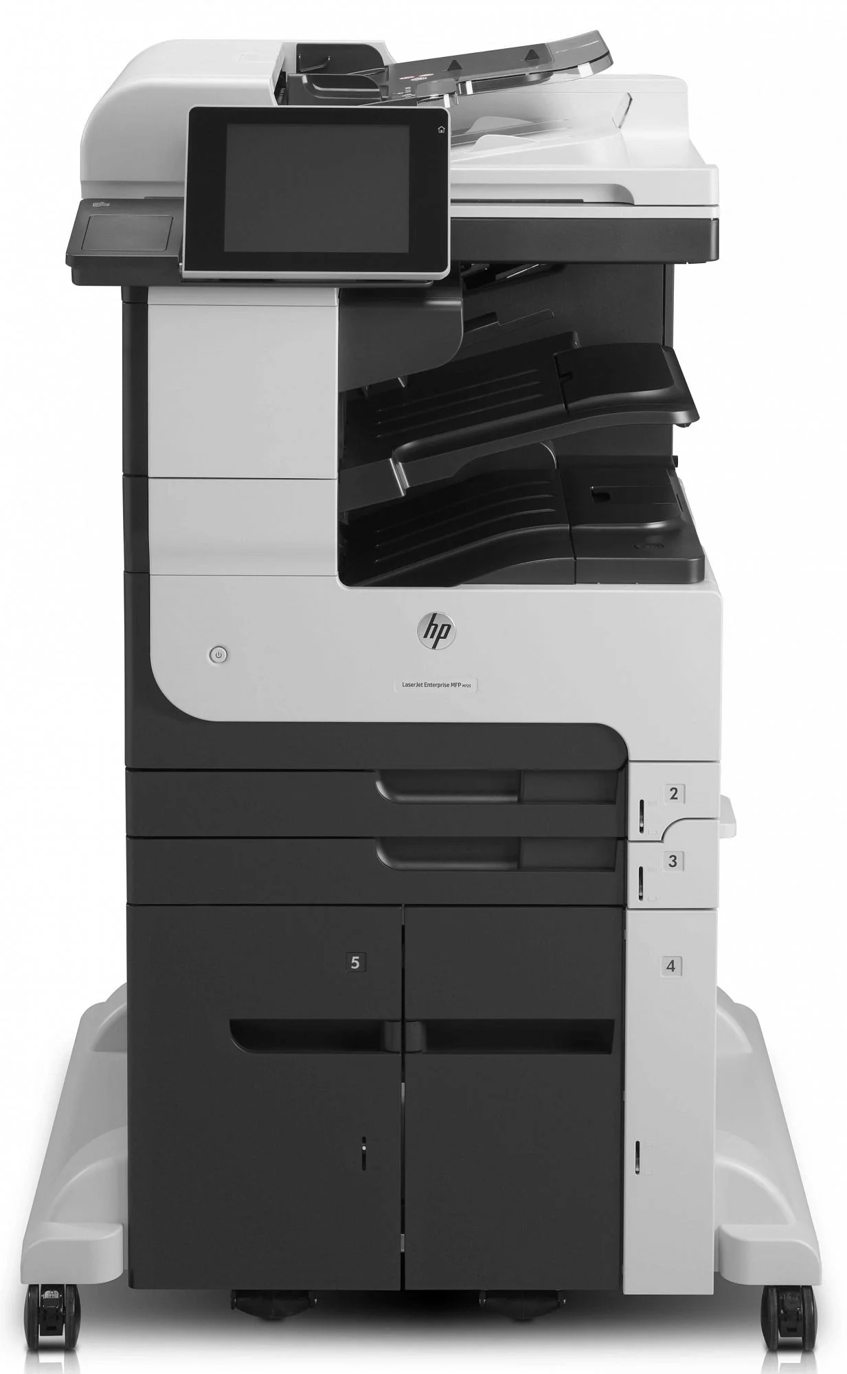 МФУ лазерное HP LaserJet Enterprise MFP M725z, лазерный принтер/сканер/копир/факс A3, 40ppm, 1200dpi, 1Gb, 320Gb HDD, 6 trays 100+250+250+3x500, Stand
