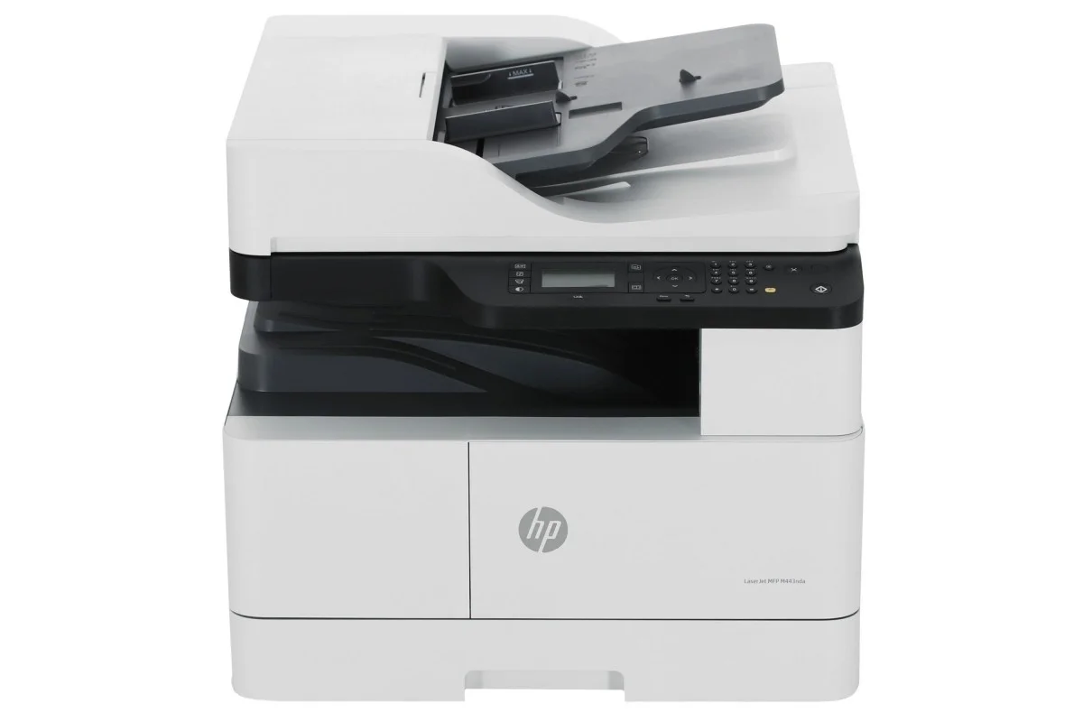 МФУ лазерное HP LaserJet MFP M443nda (8AF72A), A3, ч/б, печ. до 25 стр/мин. (А4) до 13 стр/мин. (А3), скан. до 21 стр/мин., 1200 x 1200 dpi (печать) 6