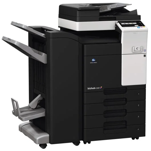 МФУ лазерное Konica-Minolta bizhub 287 (МФУ) (необходимо добавить крышку/автоподатчик и тонер)