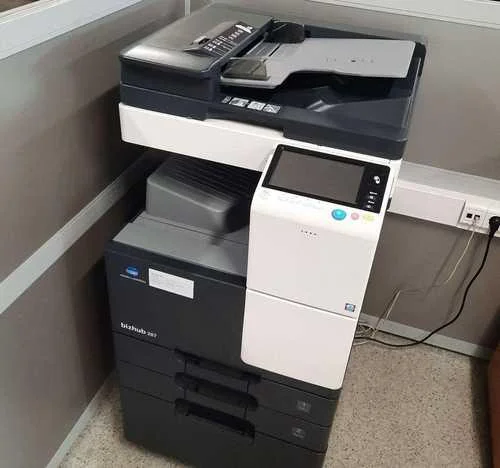 МФУ лазерное Konica-Minolta bizhub 287 (МФУ) (необходимо добавить крышку/автоподатчик и тонер)