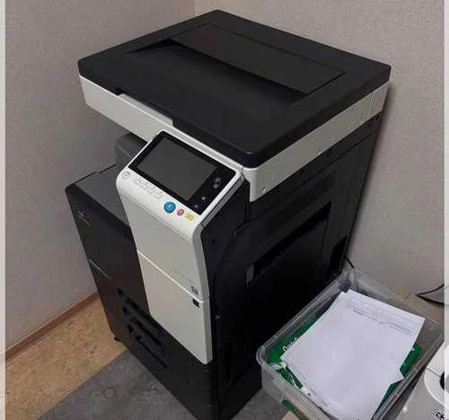 МФУ лазерное Konica-Minolta bizhub 287 (МФУ) (необходимо добавить крышку/автоподатчик и тонер)