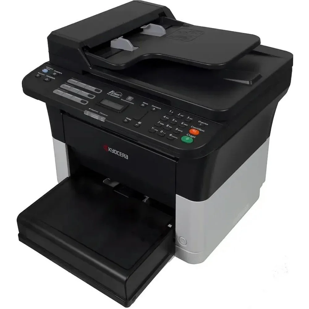 МФУ лазерное Kyocera Ecosys FS-1025MFP (1102M63RU0/1102M63RUV/1102M63RU2/1102M63NX2/1102M63DZ2), A4, ч/б, печ. до 25 стр/мин., скан. до 18 стр/мин. (ч