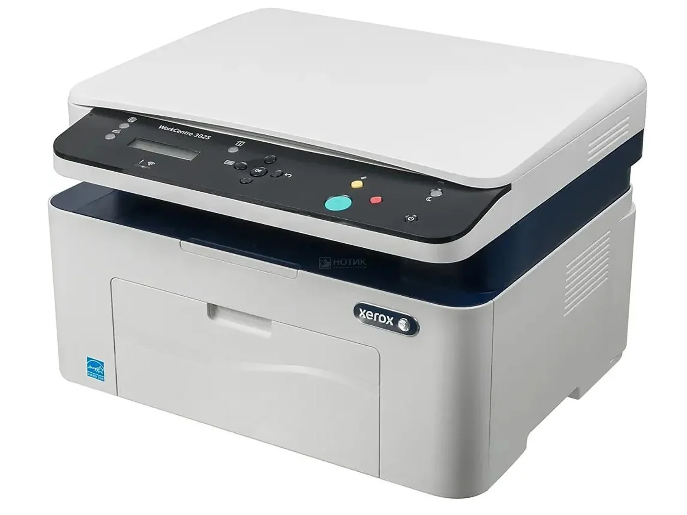 МФУ лазерное Xerox WorkCentre 3025BI (WC3025BI#), A4, ч/б, печ. до 20 стр/мин., скан. до 17 стр/мин. (ч/б) 4 стр/мин. (цвет), 1200 x 1200 dpi (печать)