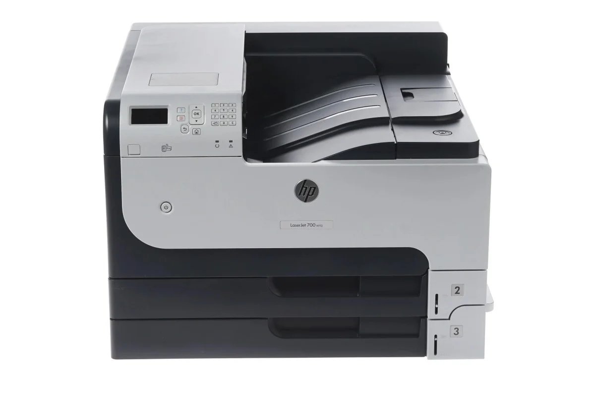 Принтер лазерный HP LaserJet Enterprise 700 M712dn (CF236A), A3, ч/б, печ. до 41 стр/мин. (А4) до 40 стр/мин. (А3), 1200 x 1200 dpi, USB, RJ-45, Air P