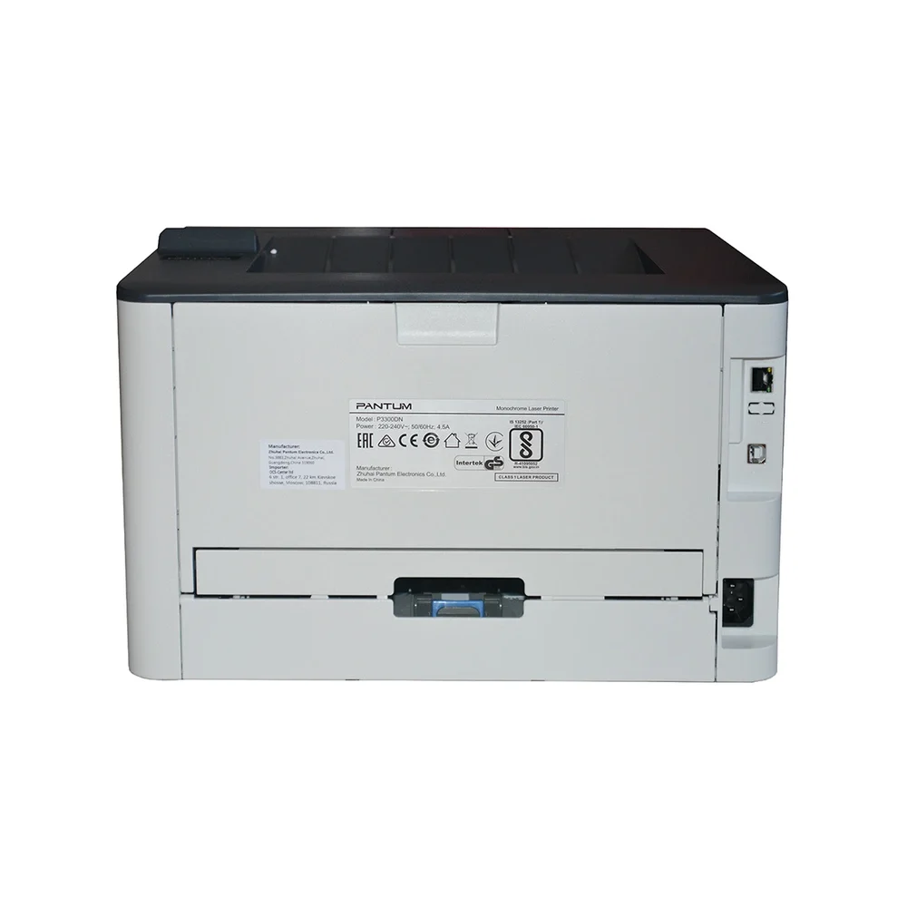 Принтер лазерный Pantum P3300DN, А4, ч/б, печ. до 33 стр/мин, 1200 X 1200 dpi, USB, RJ-45, проектная модель