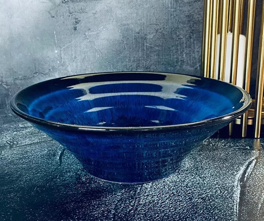 LENARDI AQUAMARINE Салатник 25,5см  в под.уп.(х6)Фарфор