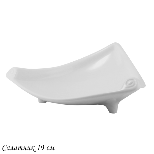 LENARDI BIANCO Салатник 19см в под.уп.(х16)Фарфор