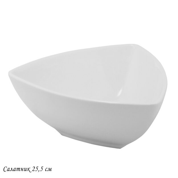 LENARDI BIANCO Салатник 25,5см в под.уп.(х4)Фарфор