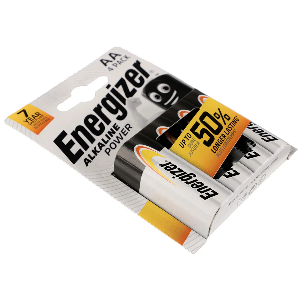VETTA Energizer Power Батарейки 4шт, тип АA, "Alkaline" щелочная, BL