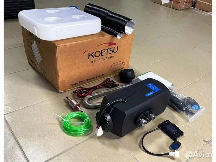 Автономный дизельный отопитель Koetsu 24В 8 кВт М площадь 40 кв.м Климат-контр  АКЦИЯ!