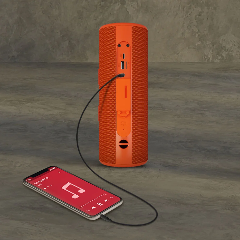 Портативная колонка SOUNDMAX SM-PS5024B(оранжевый)