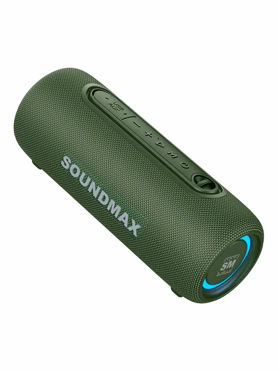 Портативная колонка SOUNDMAX SM-PS5026B зеленый