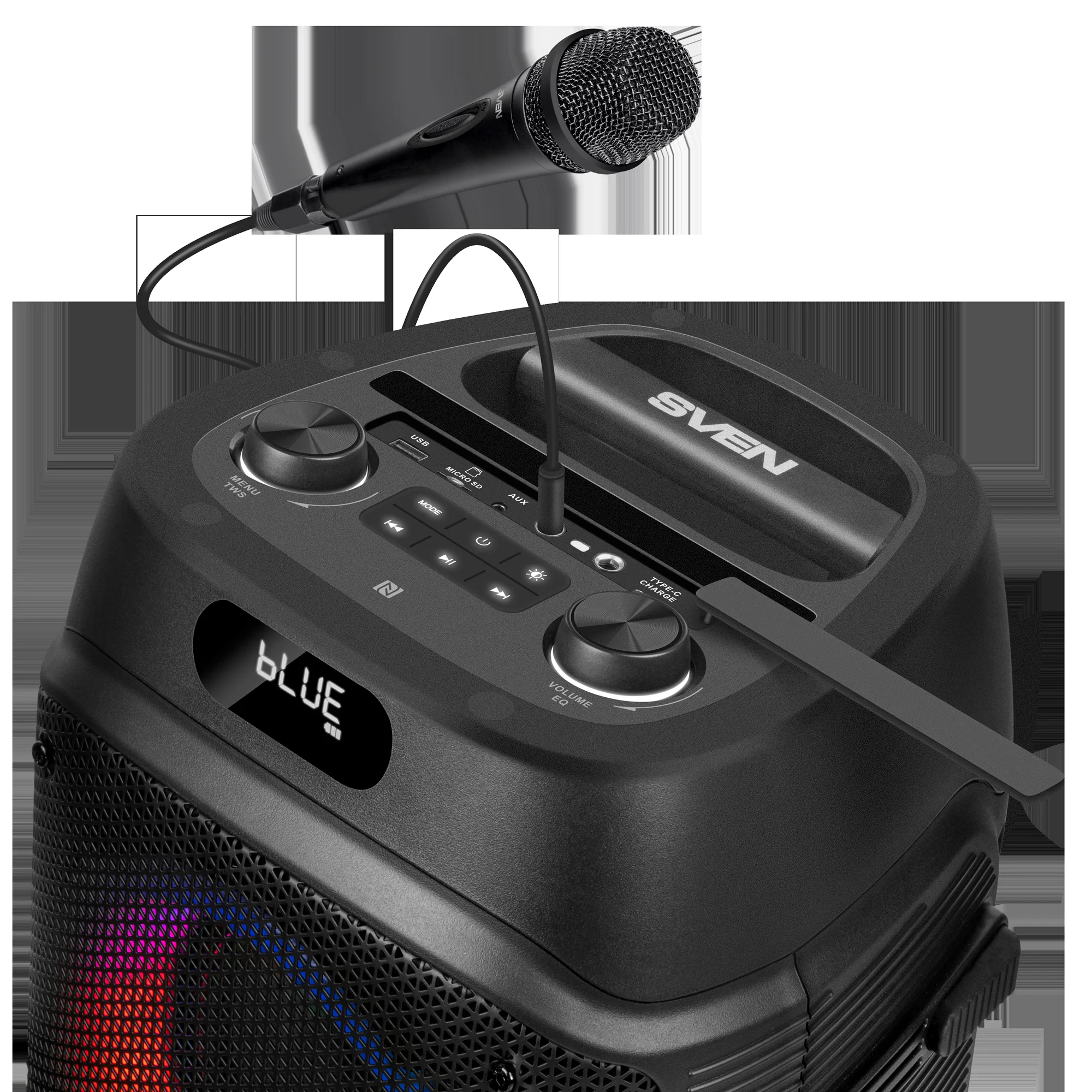 Портативная колонка Sven PS-850, черный