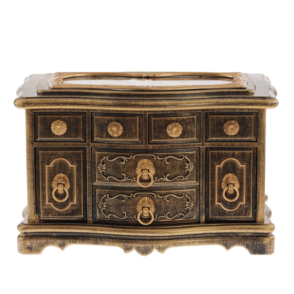 Шкатулка для украшений (музык.), L21,5 W10,5 H14 см